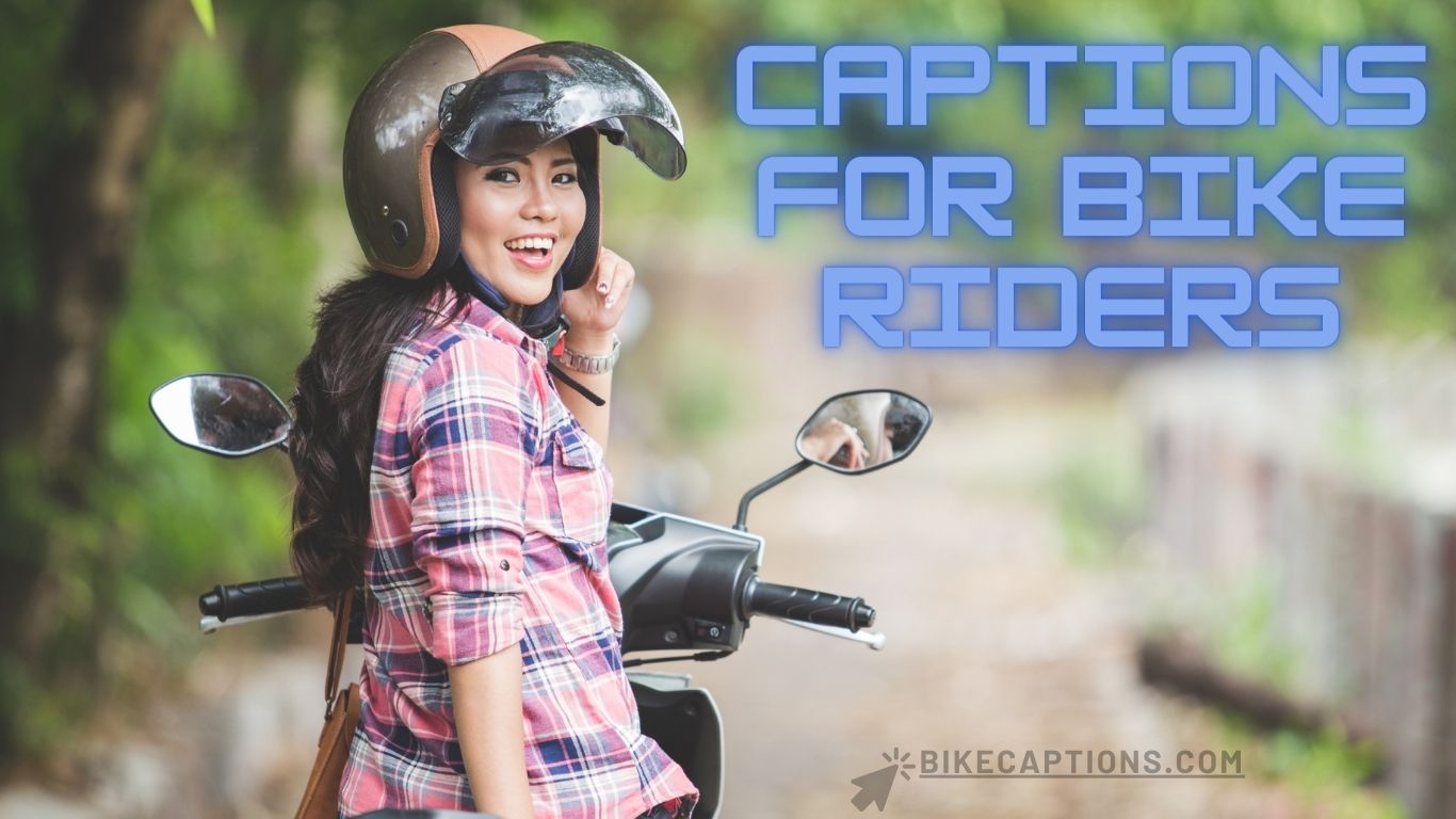 Captions for Bike Riders