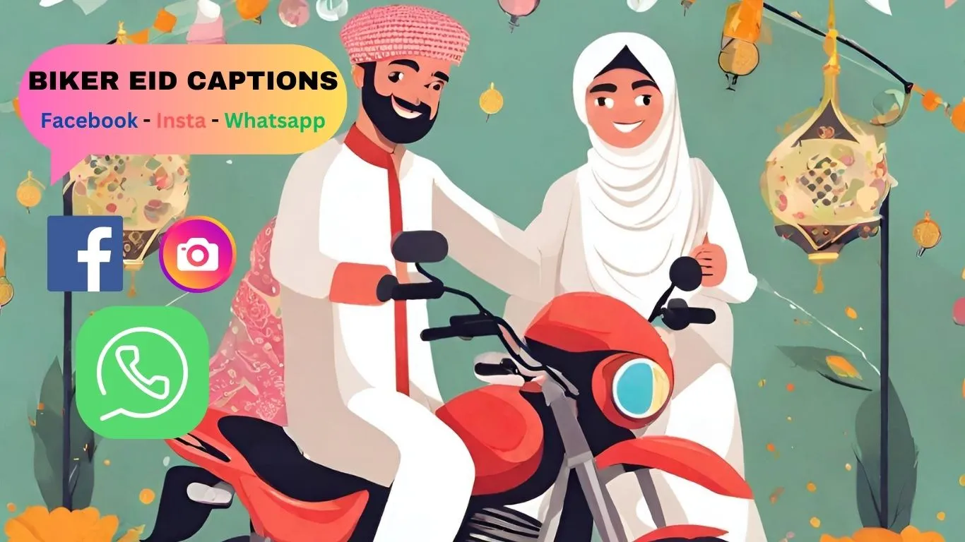 Biker Eid Captions