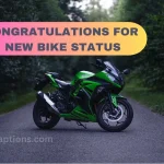 congratulations for new bike status